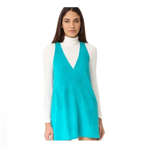 retro love suede dress free people Retro Love Suede Mini Dress